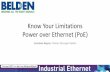 Know Your Limitations Power over Ethernet (PoE)