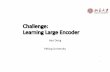 Challenge: Learning Large Encoder
