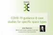 COVID-19 guidance & case studies for specific space types