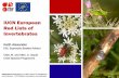 IUCN European Red Lists of Invertebrates