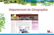 Département de Géographie - Histoire-géographie Dijon