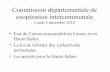 Commission départementale de coopération intercommunale