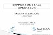 Rapport de stage - Snecma Villaroche (imprimé)