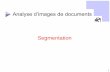 Analyse d’images de documents Segmentation