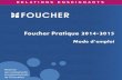 Foucher Pratique 2014-2015 - Editions Foucher