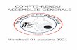 COMPTE-RENDU ASSEMBLEE GENERALE