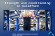 Strength and conditioning in Guildford