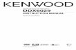 MONITOR WITH DVD RECEIVER DDX6029 - KENWOOD