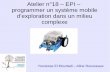 Atelier n°18 – EPI – programmer un système mobile d ...
