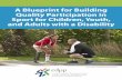 A Blueprint for Building Quality Participation in Sport ...