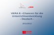 VERA 8 Chancen für die Unterrichtsentwicklung - Deutsch