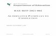 BAE-RFP-2021-002 ALTERNATIVE P COMPLETION