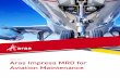 BROCHURE Aras Impresa MRO for Aviation Maintenance