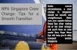 MPA Singapore Crew Change: Tips for a Smooth Transition