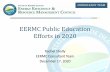 EERMC Public Education Efforts in 2020