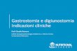 Gastrostomia e digiunostomia Indicazioni cliniche