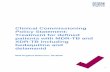 Clinical Commissioning Policy Statement: Treatment for defined patients with MDR-TB and XDR-TB including bedaquiline and delamanid