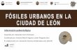 FÓSILES URBANOS EN LA CIUDAD DE LEÓN - Iberozoa