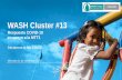WASH Cluster #13 - HumanitarianResponse