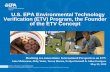 U.S. EPA Environmental Technology Verification (ETV ...