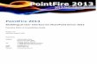 PointFire 2013 v1.0 Installation Guide