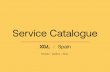 Service Catalogue XGL ES