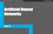 Artificial Neural Networks - IASBS
