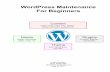 WordPress Maintenance For Beginners