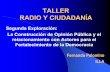 TALLER RADIO Y CIUDADAN ÍA