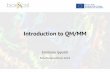 Introductionto QM/MM