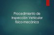 Procedimiento de Inspección Vehicular