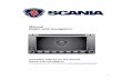 Manual Radio with Navigation - Scania