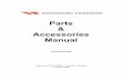 Parts Accessories Manual