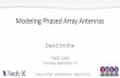 Modeling Phased Array Antennas - Tech-X