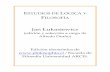 Lukasiewicz - Estudios de Lógica y Filosofía
