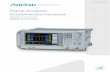 Signal Analyzer MS2690A/MS2691A/MS2692A Brochure