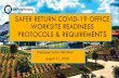 Safer Return COVID-19 Office Worksite Readiness Protocols ...