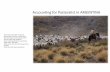 Accounting for Pastoralist in ARGENTINA