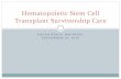Hematopoietic Stem Cell Transplant Survivorship Care - BC ...