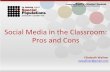 Social Media in the Classroom: Pros and Cons - JSPAC