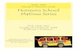 Horizons School Matinee Series - University of Wisconsin ...