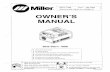 owner's manual - Miller Welding