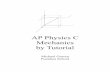 AP Physics C Mechanics by Tutorial - Punahou School