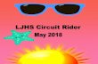 LJHS Circuit Rider May 2018 - Lincoln Junior High School
