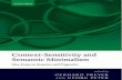 Context-Sensitivity and Semantic Minimalism - New Essays on Semantics and Pragmatics