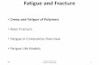 Fatigue and Fracture