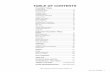 TABLE OF CONTENTS - Hal Leonard