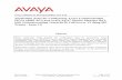 Application Notes for Configuring Avaya Communication ...