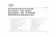 Controversial Issues in the Study of Child Maltreatment