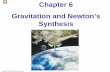 Chapter 6 Gravitation and Newton's Synthesis
